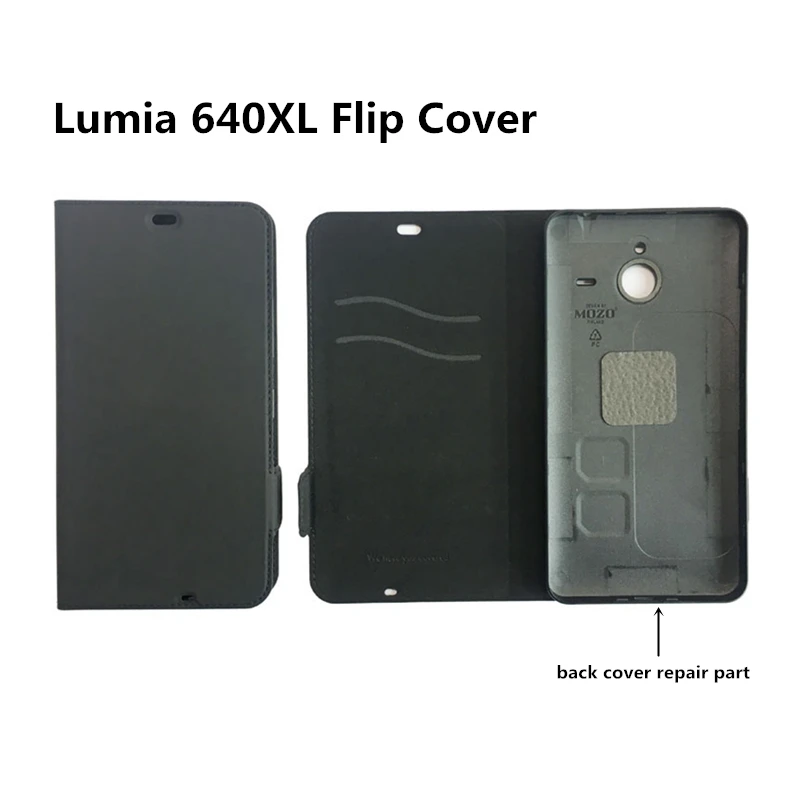 Чехол-книжка Mozo для microsoft lumia 640 XL, роскошный чехол-кошелек из искусственной кожи для Nokia lumia 640 XL, задняя крышка/чехол для батареи s