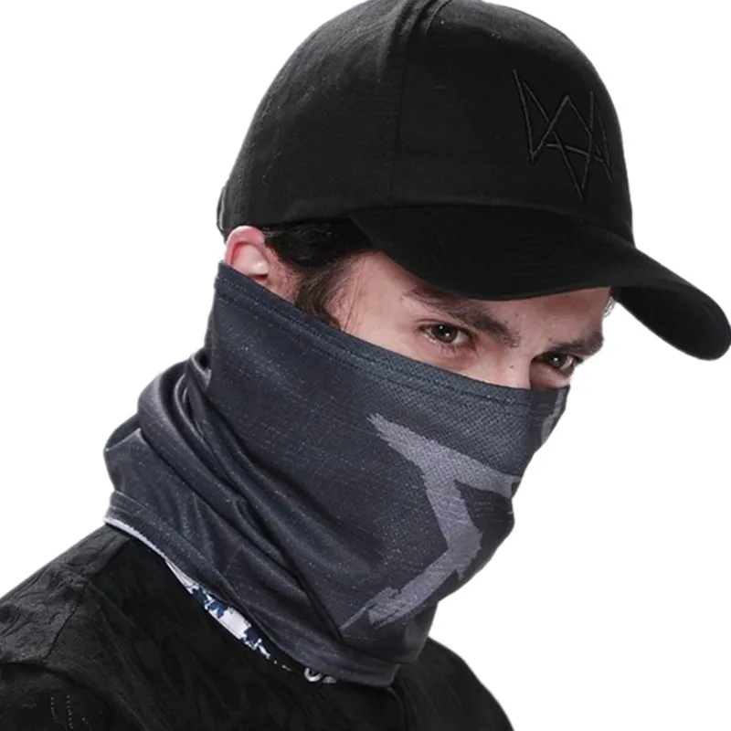 2 шт./компл. творческий Watch Dogs Aiden маска для лица шапочка из хлопка костюм; маска для косплея шляпа Для мужчин Для женщин тактическая Бейсбол Кепки s