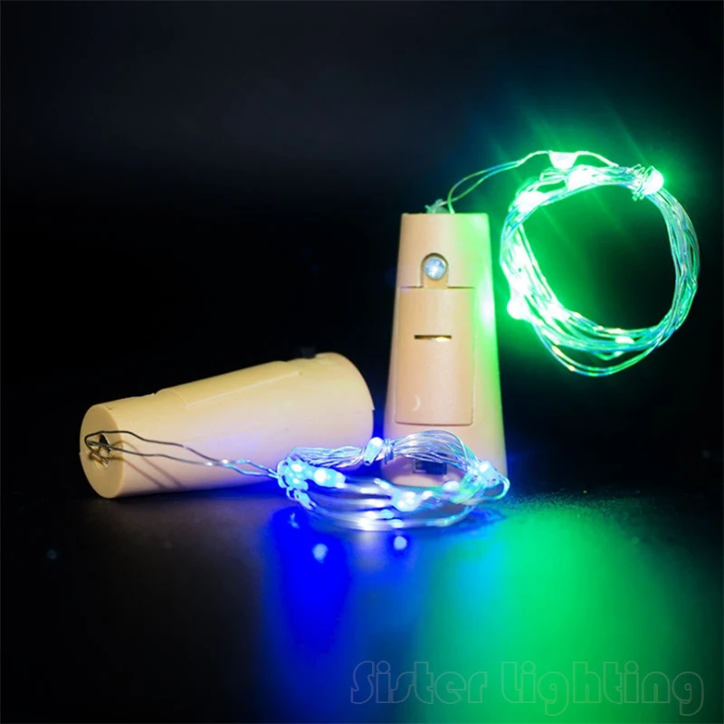 Светодиодсветильник гирсветильник для бутылок 2 м 20 батареек|Настольные лампы| |