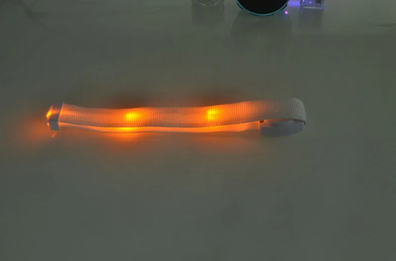 100 шт. светодиодный светящийся браслет со звуковой активацией для концертов бары