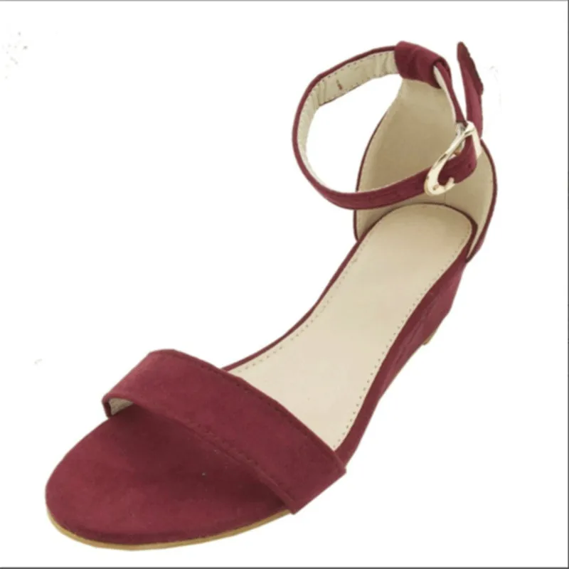 Сандалии женские туфли лодочки босоножки на ремешке с пряжкой размер 35