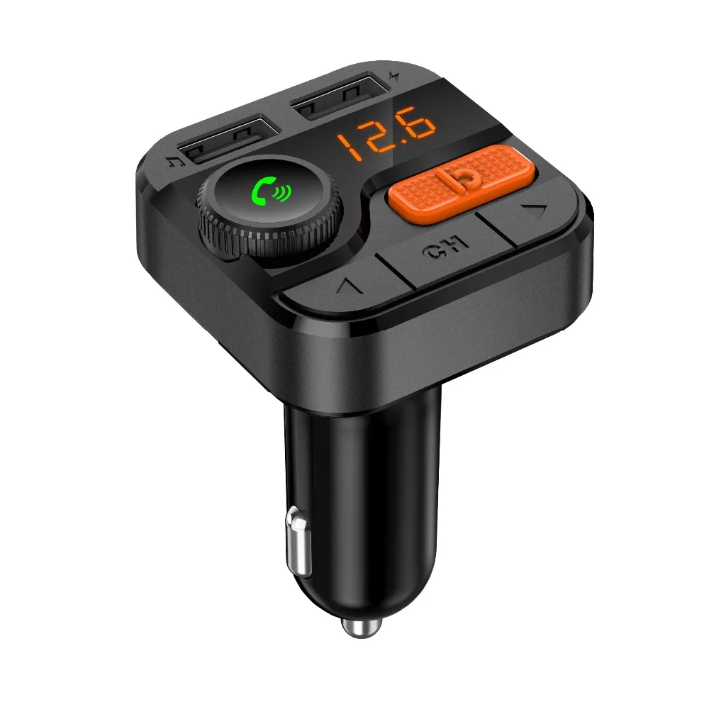 FM передатчик Автомобильный mp3 плеер 5,0 приемник Bluetooth USB Автомобильное зарядное устройство U диска формат музыки без потери качества стерео плеер Bluetooth car Kit