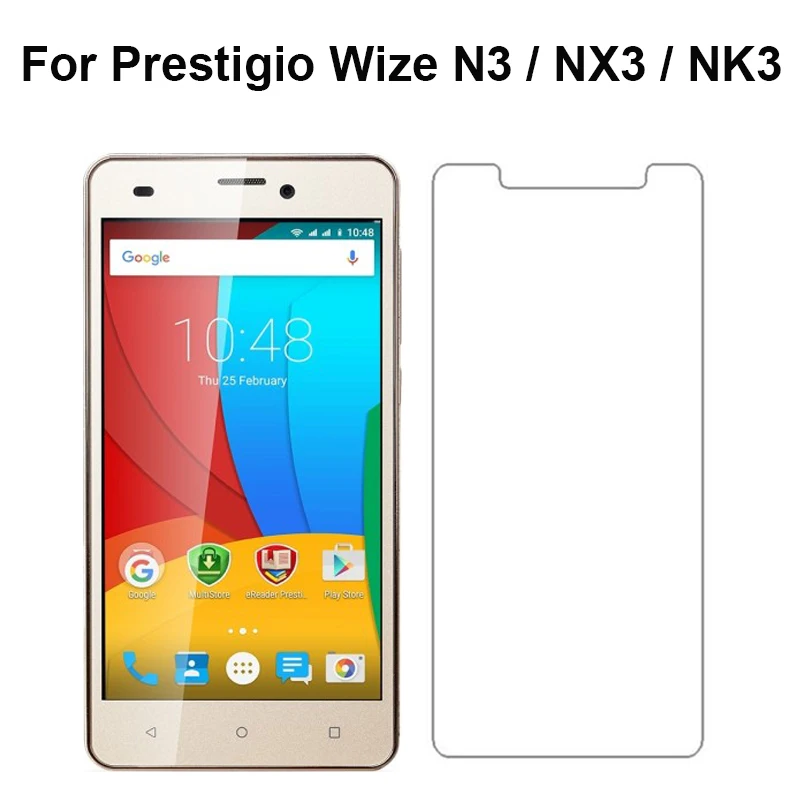 С уровнем твердости 9 H Экран Защитная крышка для мобильного телефона Prestigio Muze X5 Lte