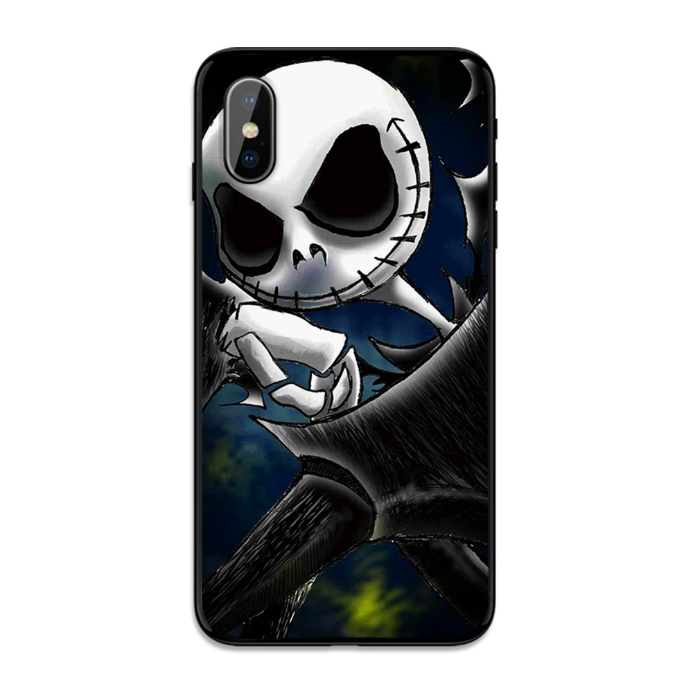 The ghost of skull мягкая термополиуретановая крышка-чехол для Apple iPhone 6 6S 7 8 Plus 5 5S SE X XS MAX XR