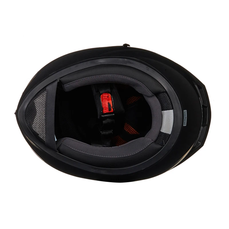 Мотоциклетный шлем Jiekai теплая защита на все лицо с двойными линзами зима