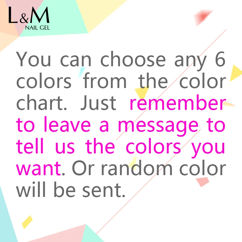 

6 Bottles Chameleon Gel Nail Art Gelpolish 15ml Soak Off Color Gel Nail Polish UV LED Base Top Coat