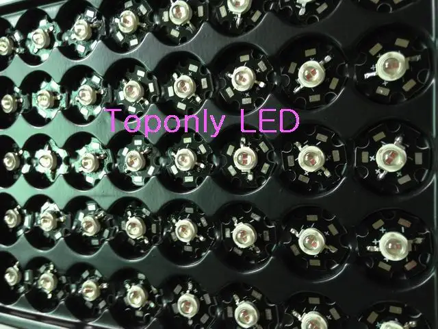 5 Вт чипы Epileds светодиодные лампы высокой мощности для выращивания растений 650 660