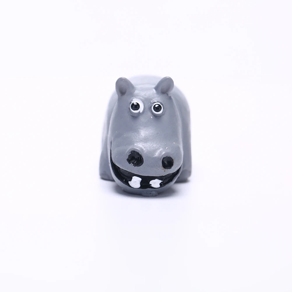 1PC Hippo Animal Miniature Fairy Garden Home Houses Mini Craft DIY Decoration Micro Landscaping Decor Accessories | Дом и сад