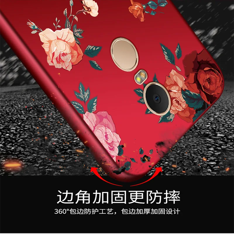 Чехол для xiaomi redmi 5 чехол телефона Обложка Мода цветок мягкий red mi защиты