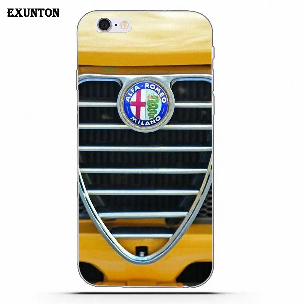 as picture Alfa Romeo итальянский Mito гитары мягкий Силиконовый ТПУ прозрачный Прохладный Best чехол для Apple iPhone 4 4S 5 5C SE 6 6 S 7 8 плюс X - Цвет: as picture