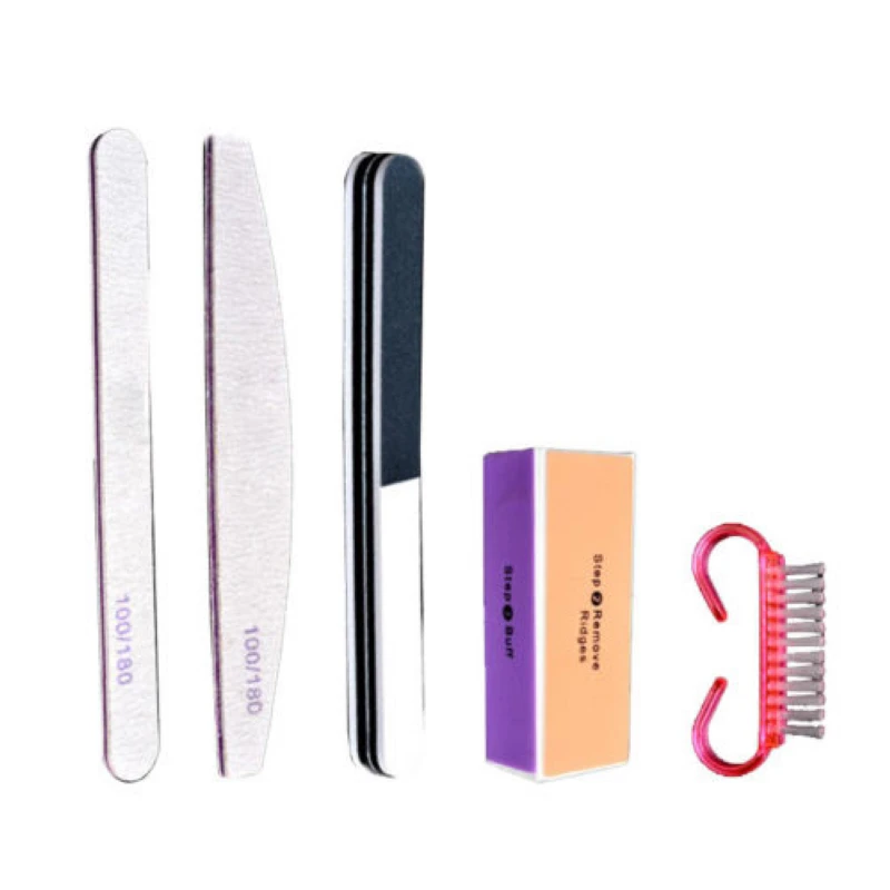 Shellhard 5 шт./компл. буферный блок для ногтей высококачественный набор пилок дизайна