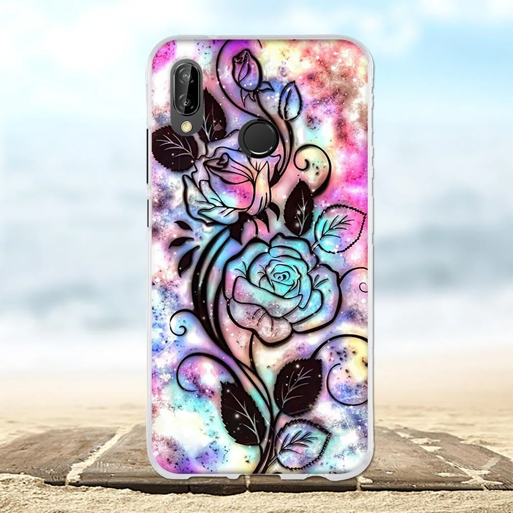 For Huawei P20 Lite Case Soft TPU Silicone ANE-LX1 ANE-LX2 Cover Animal Patterned Nova 3e Bumper | Мобильные телефоны и