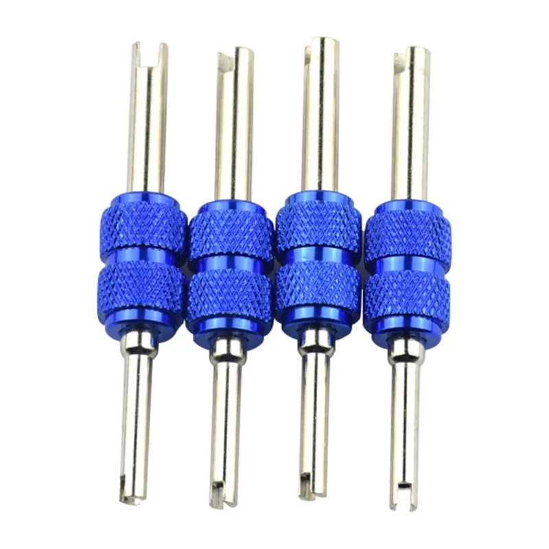 Автомобильный ключ сердечника клапана из алюминиевого сплава с двойной головкой