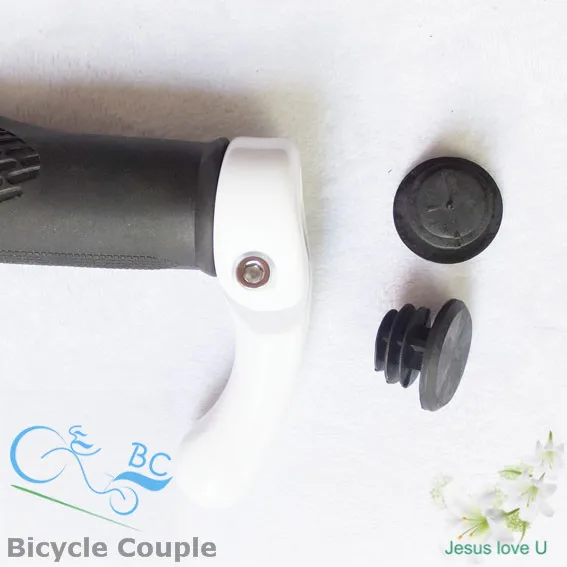 1 pair Anti-slip Rubber &amp Shakeproof Bikes Bicycles Grips Handle bar Ends Handlebars Cycling riding best selling hot design | Спорт и