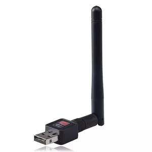 Мини 150 Мбитс USB 2,0 WiFi беспроводной адаптер ключ LAN Карта 802.11ngb с антенной