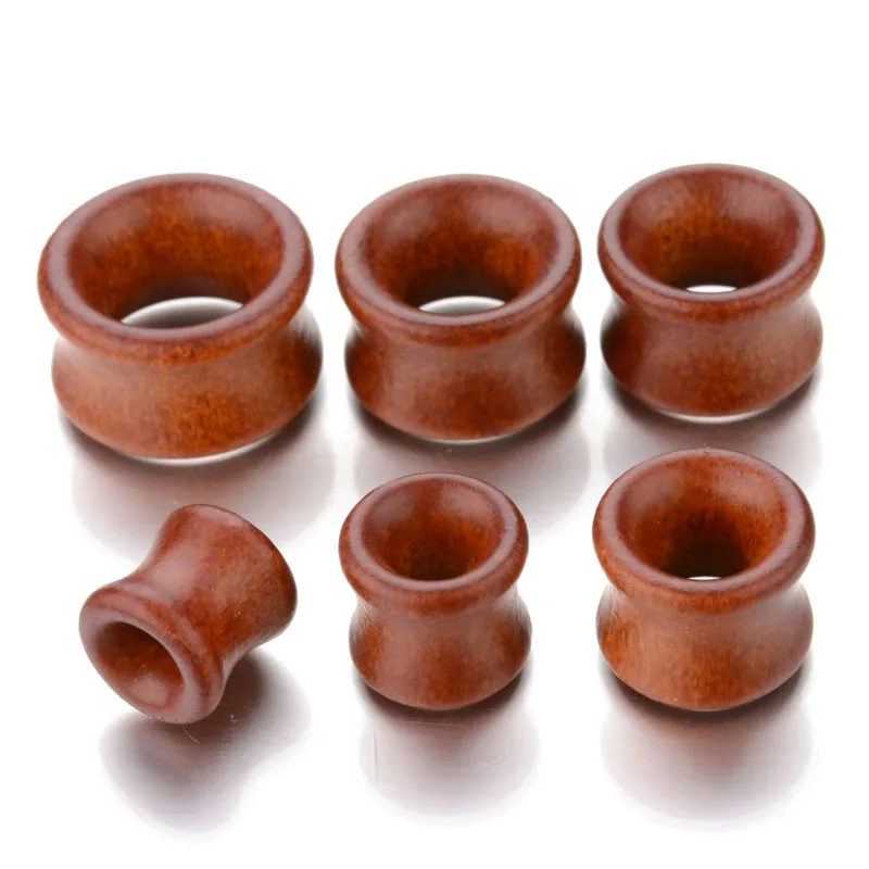 Новинка 2017 полые затычки для ушей измерительные приборы тоннели из плоти