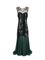 drop shipping 1920s flapper dress gatsby party long dress s xl