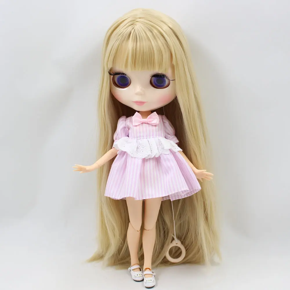 Кукла блайз ICY DBS Серия № BL538 светлые волосы белая кожа шарнирное тело Neo 1/6 BJD ob24