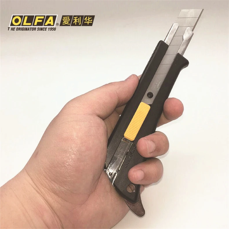 OLFA Высокопроизводительный Экономичный черный 18 мм инструмент для тяжелого