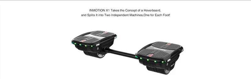 Inmotion X1 Drift самобалансирующийся скутер 12 км/ч с разделенным колесом умный электрический скутер Ховерборд для детей и взрослых