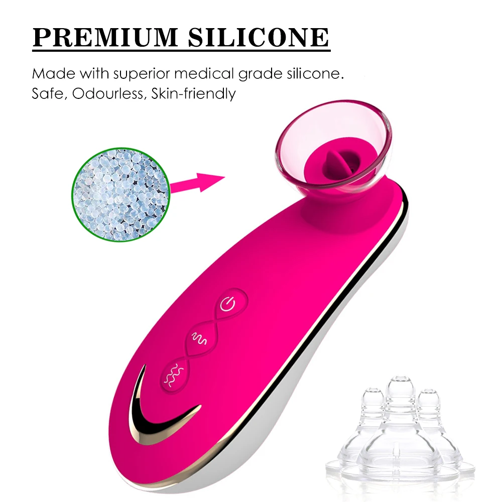 10 speed sucking tongue vibrator mouth love vortex licking strong vibration adult orgasm male and female fun game toys | Красота и