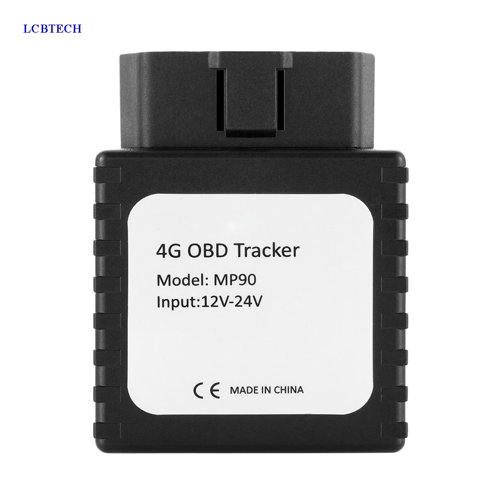 Автомобильный gps трекер OBDII OBD 4G LTE в режиме реального времени геозонирование