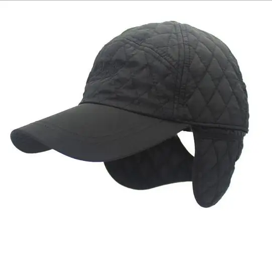 

New warm Winter Baseball Cap Men mountaineering Snapback Baseball CAP Man Winter hats ear flaps Ootdoor sports hats