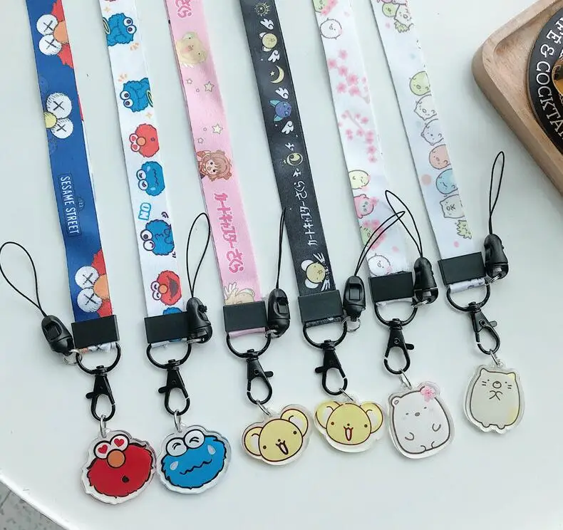 1 шт. акриловый держатель для ключей с изображением Минни и Микки из аниме totoro stitch