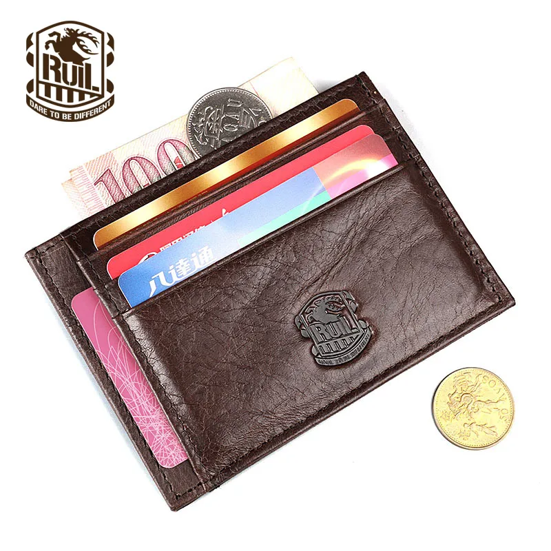 Ruil Лидер продаж Модный высококачественный мужской кошелек из натуральной кожи