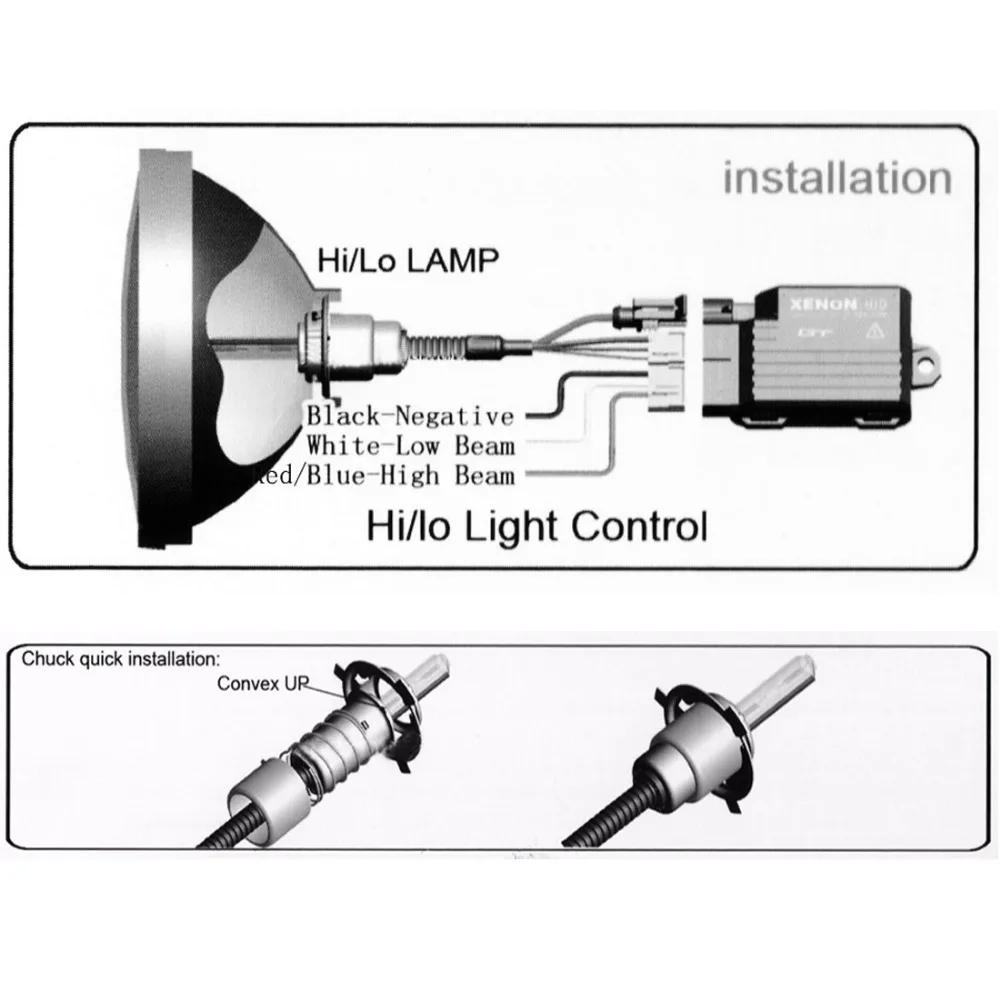 Safego 12V hid xenon мотоциклетный головной светильник Универсальный Hi/Lo мотоцикл H6m H6 H4 bi