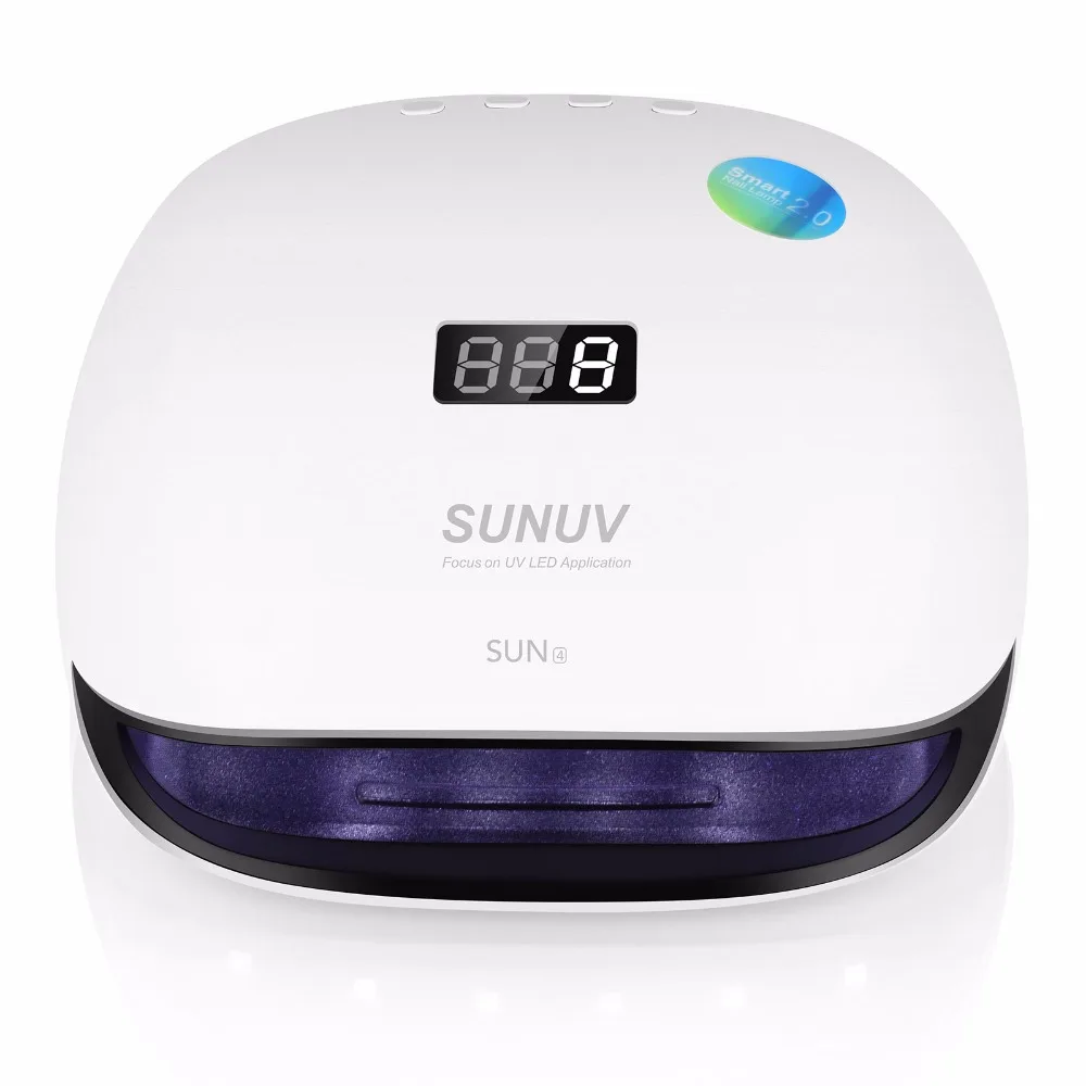 Sun4 лампа для ногтей c ЖК экраном сушилка с режимом низкой температуры LED
