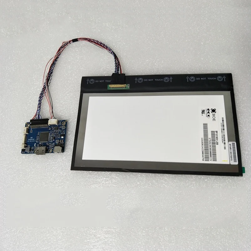 ЖК-дисплей 10 1 дюйма для телефона компьютера второй дисплей LVDS 1280X80 0 IPS TFT RGB экран 12