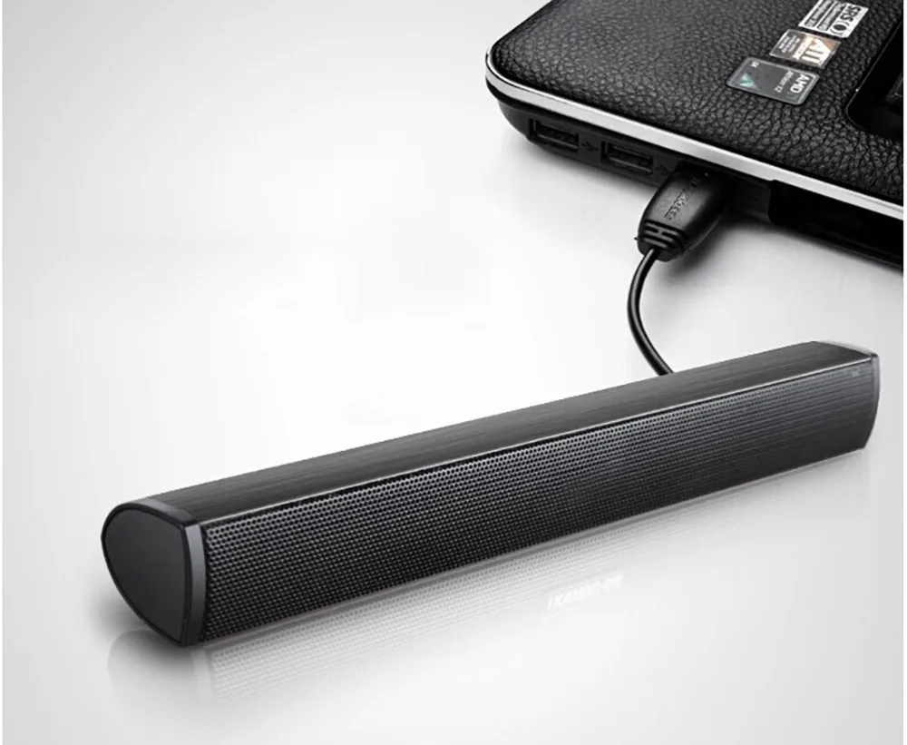 IKANOO Бренд N12 Портативный USB Soundbar Sound Bar Колонки Сабвуфер Динамик Для Портативного