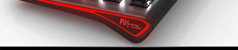 Royal Kludge RK G87 USB Проводная эргономичная Механическая игровая клавиатура с белой подсветкой Cherry/RK черная, синяя, коричневая, красная ось