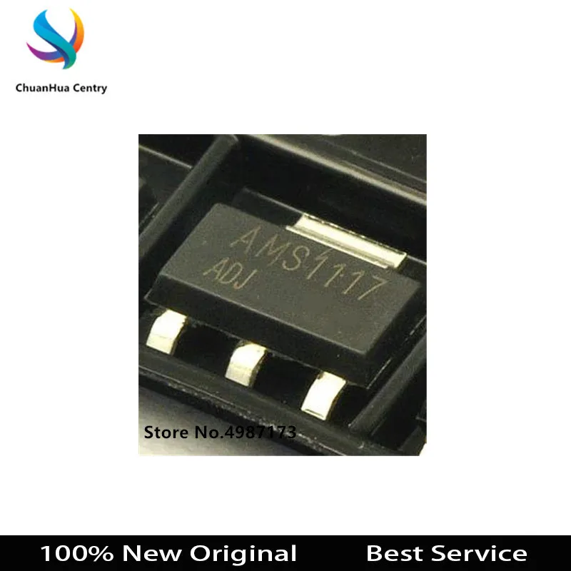10 шт./лот 100% новый AMS1117-ADJ AMS1117-1.2V AMS1117-3.3V Большая скидка для большего количества |