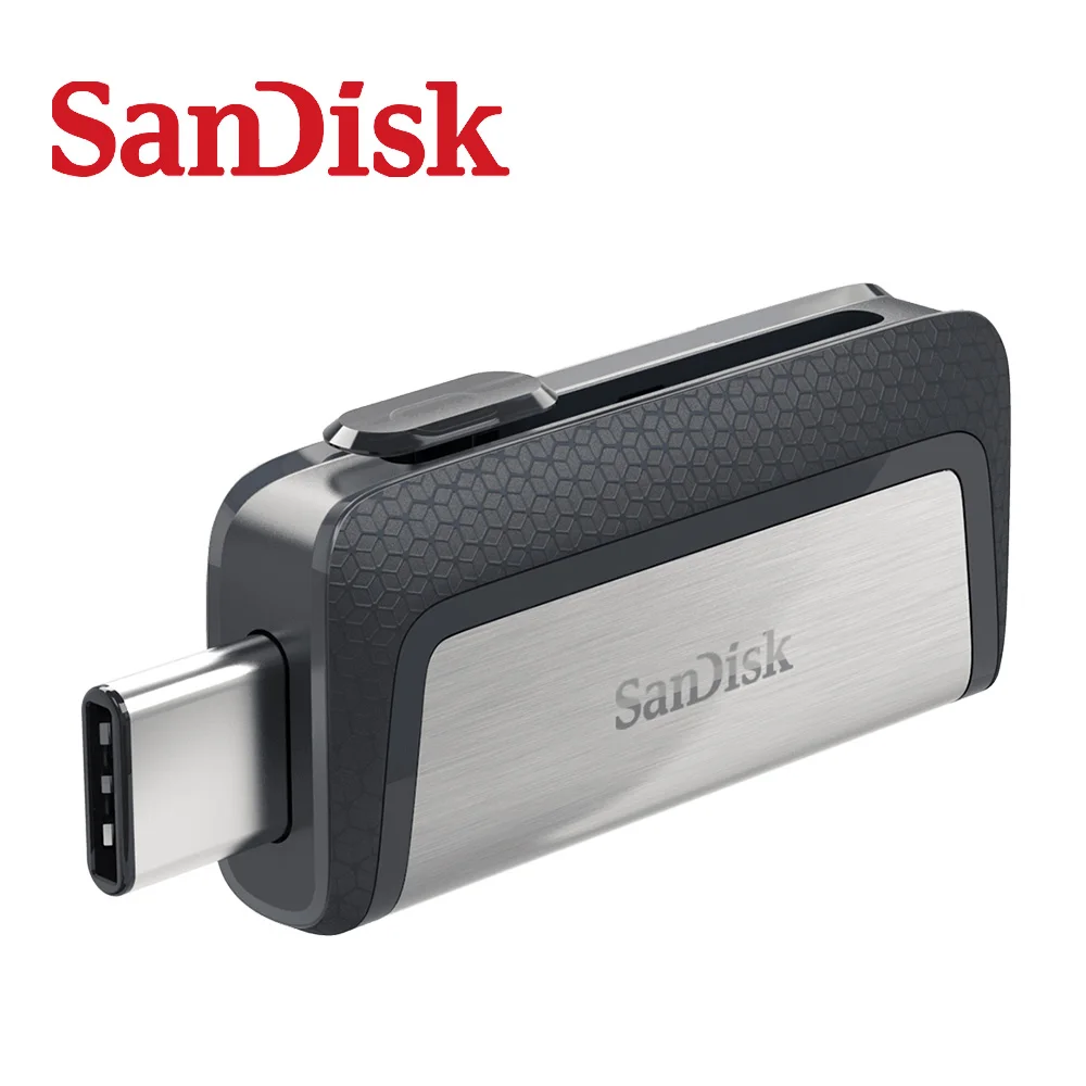 Флэш накопитель SanDisk DDC2 USB 3 0 OTG объемом 128 ГБ 64 32 16 флэш для ПК/Android Type C|USB