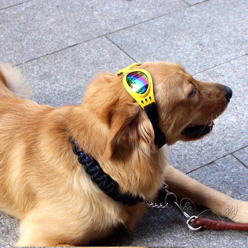 Модные большие очки для собаки солнцезащитные собак защита глаз высокое