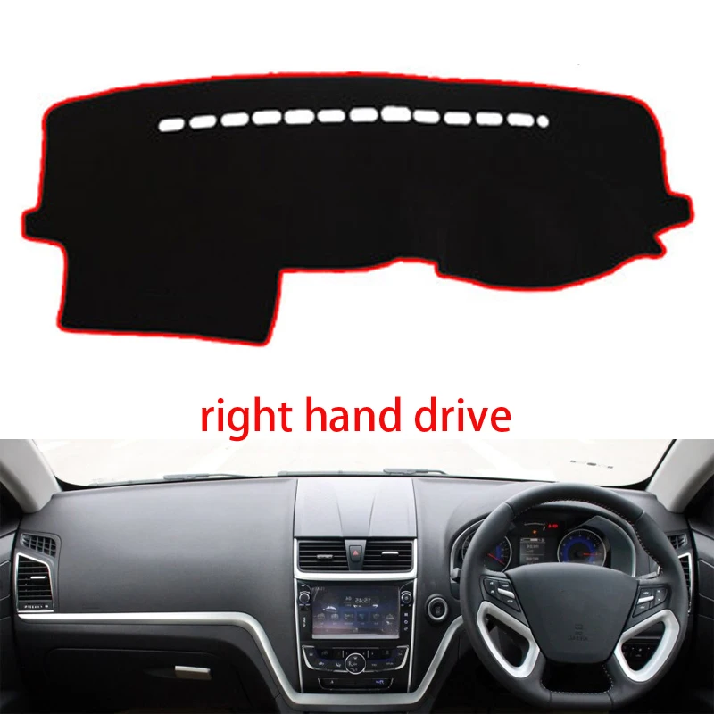 Car Dashboard Cover Mat for GEELY EMGRAND EC7 2014-2015 Right Hand Drive Dashmat Pad Dash Covers Accessories | Автомобили и