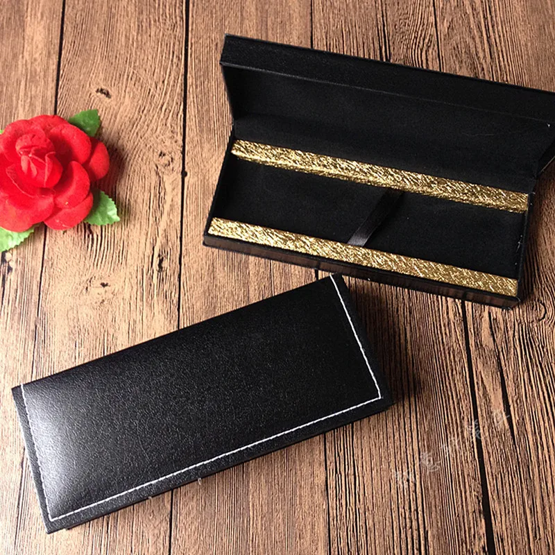 Кожаный пенал высокого качества роскошный для перьевой ручки роликовая