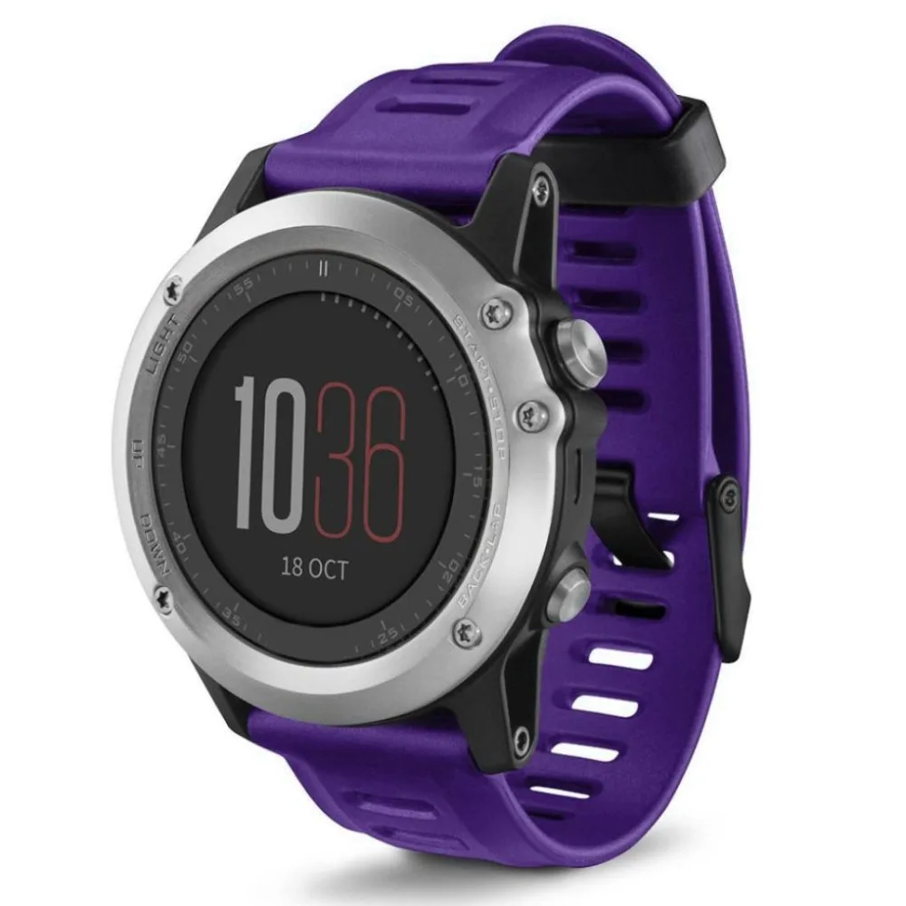New26 мм ширина ремешок для часов Garmin Fenix 3 ремешок с инструментами Спорт на открытом воздухе силиконовый ремешок для часов Garmin Fenix 3HR/Fenix 5X Plus