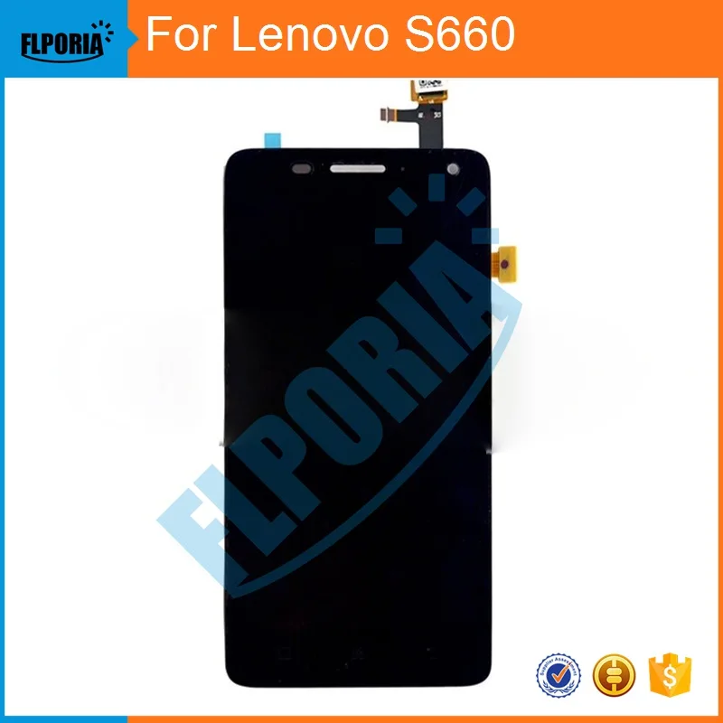 

Original for Lenovo S660 LCD Display +Touch Screen Digitizer Panel Glass Screen Assembly Replacement Free Shipping - In Stock