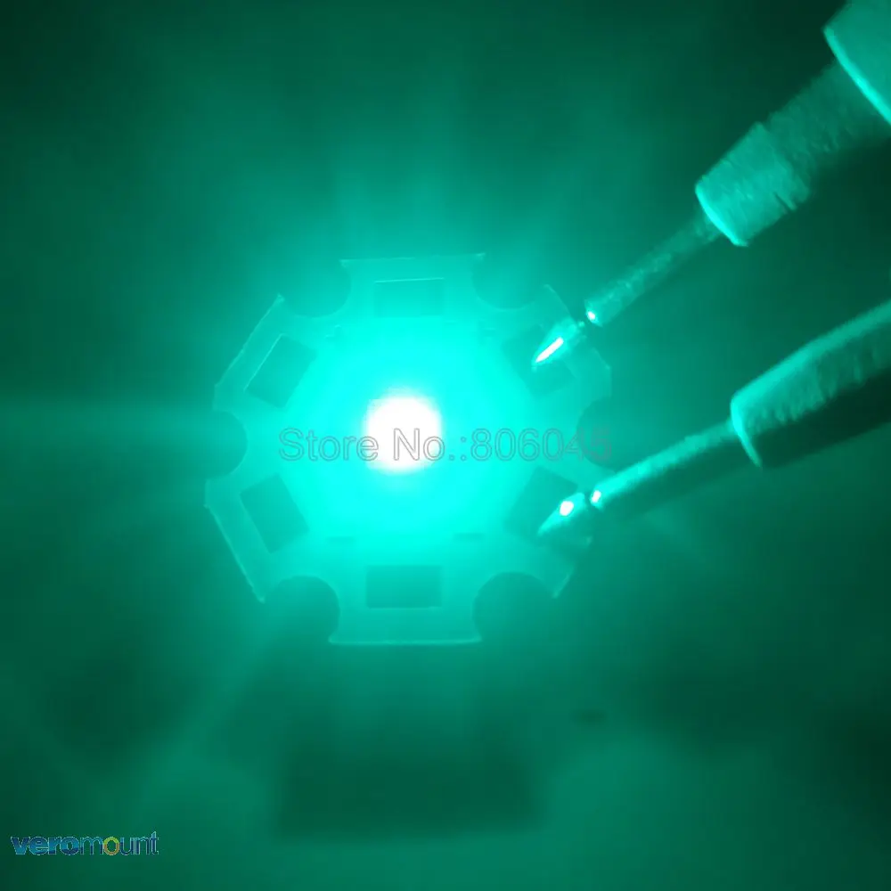10 шт. 3 вт Epi led s 3535 490нм 495нм голубой цвет высокая мощность светильник светодиодный