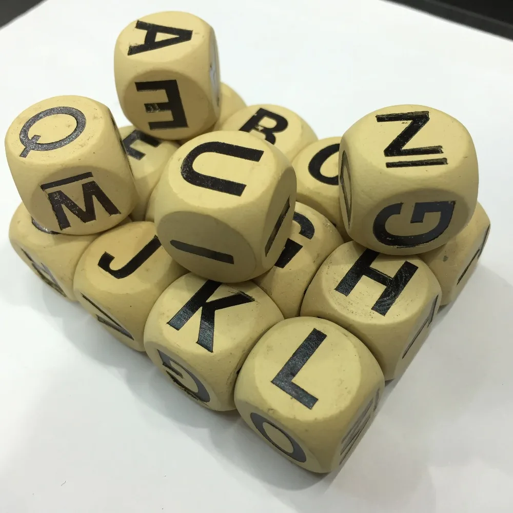 Горячая Распродажа 16 шт. белые черные буквы кубик алфавита свободные плоские
