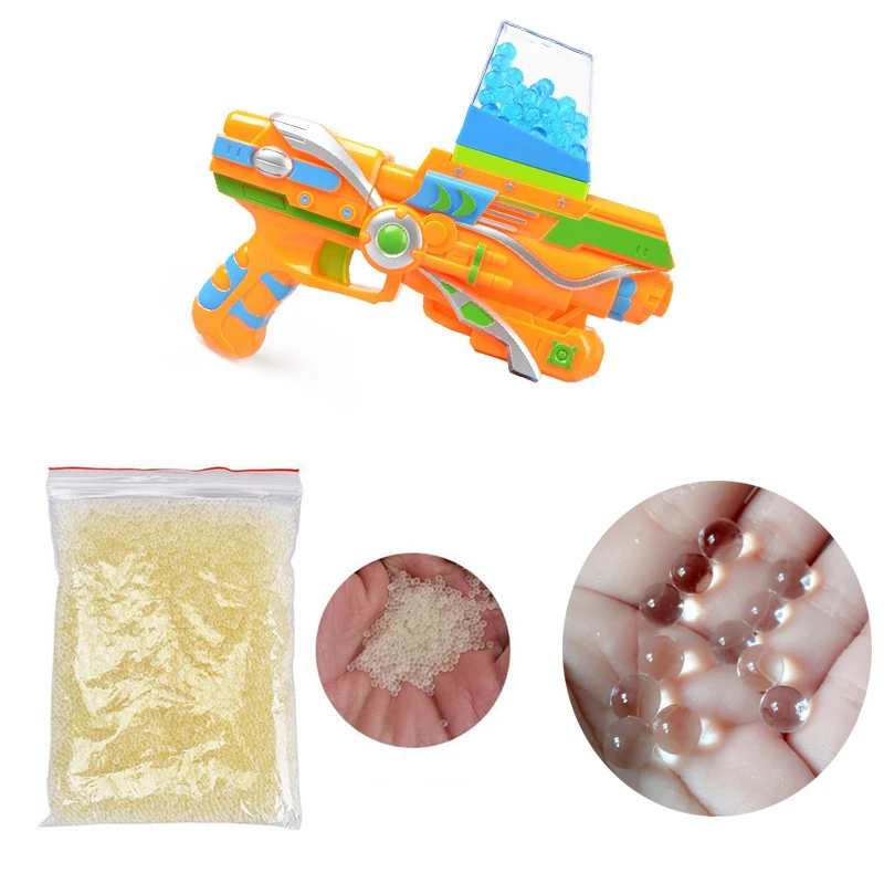 50000 шт./лот прозрачные водяные бусины для выращивания цветов в форме жемчуга