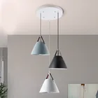 Современная алюминиевая Подвесная лампа с абажуром, светильник тажное освещение в стиле индастриал для ресторана, бара, кофе, столовой, кухни