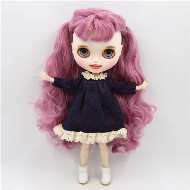 ICY factory шарнирная кукла blyth toy индивидуальные лицо с зубами белая кожа сустава тела пользовательские куклы 30 см - Цвет: doll clothes shoes