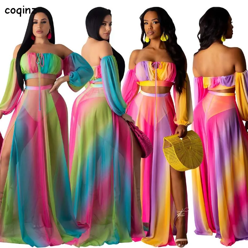 Лето 2019 плюс размер сексуальный комплект из двух предметов укороченный топ и