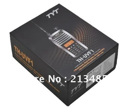 

TYT TH-UVF1 with Scrambler Dual Band VHF:136-174MHz & UHF:400-470MHz FM Handheld walkie talkie with car charger 1800mAh Battery