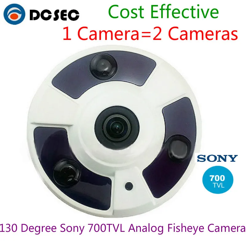 Хорошее качество HD Sony 700TVL аналогового Крытый видеонаблюдения купольная Камера 130