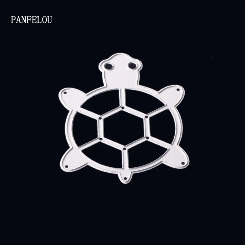 PANFELOU металлическое ремесло морская черепаха высекальные штампы для